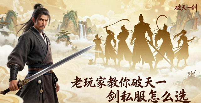 老玩家教你破天一剑私服怎么选 怀旧经典服人气版本推荐
